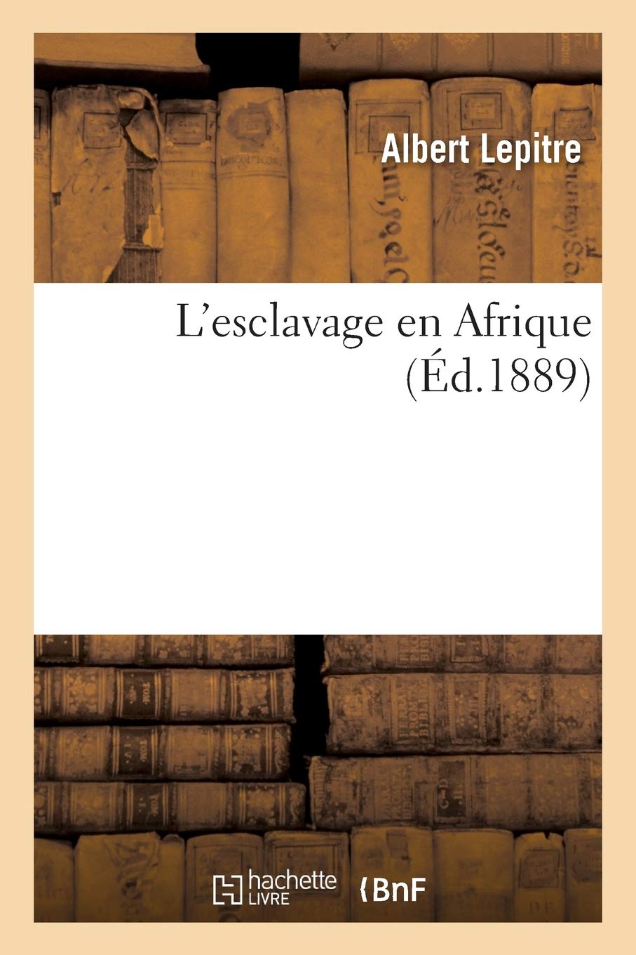 L Esclavage En Afrique Histoire French Edition Lepitre A Amazon Com Books