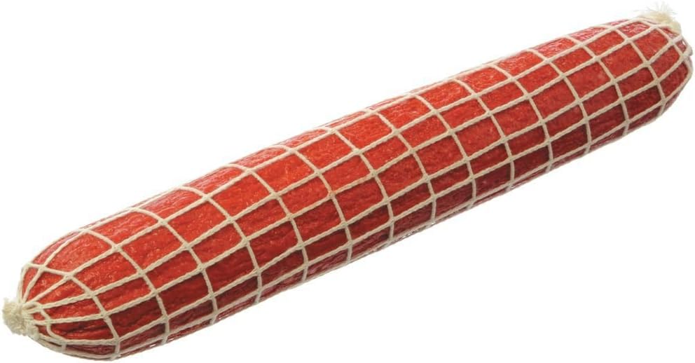 Artificial Salami for Displays Light Brown Plastic - 18" L