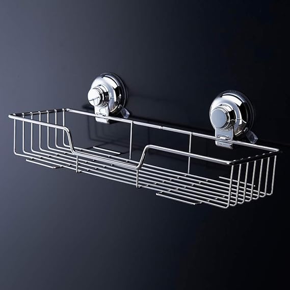 Gossttui Ventosa Fuerte Estante de Esquina de ba?o Montaje en Pared