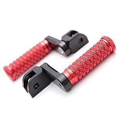MC MOTOPARTS POLE Red CNC 40mm Extension Riser