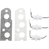 104000192-K Flame Rod Electrode Replacement for Rinnai Tankless | 104000192-K Flame Rod Electrode, Replacement for Rinnai Tankless Water Heater, Fits R75/R94/RC80/RC98, Durable Ignition
