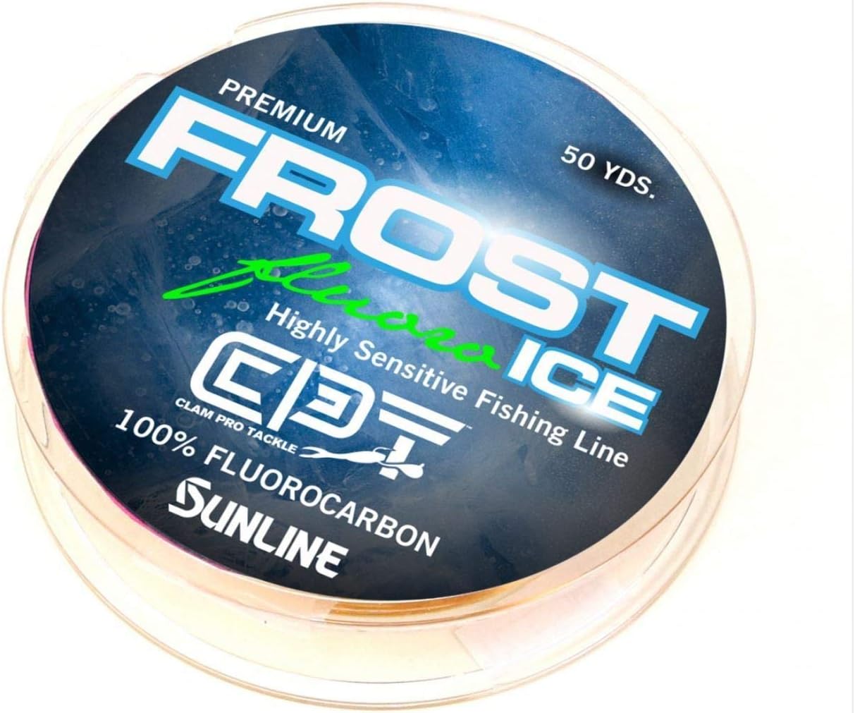 Clam Frost ICE Fluorocarbon Metered Ice Fishing Line