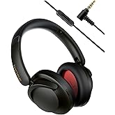 1MORE SonoFlow-Pro Noise Cancelling Headphones - HQ51 Over Ear Bluetooth Headphones with LDAC for Hi-Res Wireless Audio,100H Playtime, Bluetooth 5.4, QuietMax ANC, Comfortable Fit (Matte Gray)