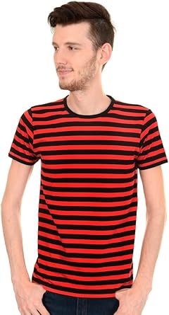 playera de rayas hombre