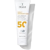 IMAGE Skincare DAILY PREVENTION Ultra Defense Moisturizer, SPF 50 Broad Spectrum Sunscreen, Fragrance Free