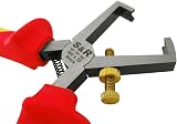 S&R 160mm VDE Stripping Pliers 1000V Insulated Wire Stripper Chrome Vanadium view 5