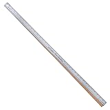 Breman Precision Metal Ruler 36 Inch Cork Back