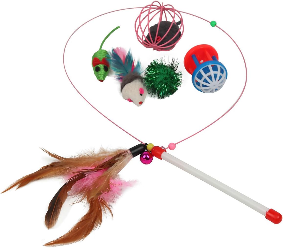 Fashion's Talk Cat Toys Variety Pack for Kitty 20 Pieces : Pet Supplies