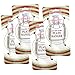 BANBERRY DESIGNS Chrome Vinyl Coated Wall Plate Hangers - 3.5 to 5 Inch Plate Hanger - Set of 4 Hangers - Includes Hanging Hook and Nail