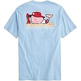 Vineyard Vines Mens Lifeguard Whale Short-Sleeve Pocket Tee