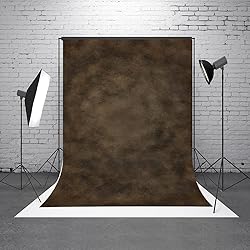 5x7ft Dark Brown Mottled Texture Photography