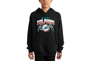 Junk Food NFL - Lightning - Officially Licensed Youth Pullover Fleece Hoodie for Boys and Girls