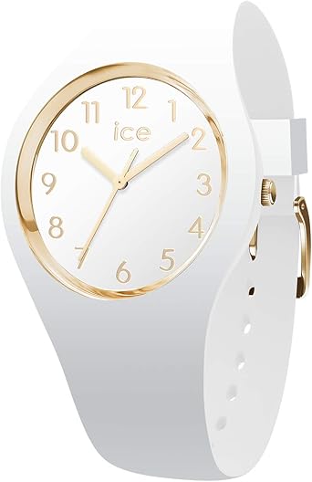 ICE-WATCH - ICE glam White Gold Numbers, Reloj blanco para ...