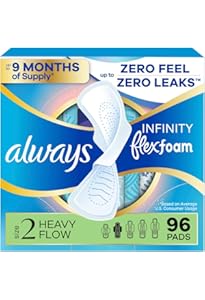 Amazon.com: Always Infinity Size 2 Super Pads with Wings
