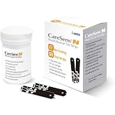 CareSens N Blood Glucose Test Strips (50 ct) - Only for CareSens N Family Meter Kits&hellip;