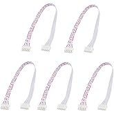 uxcell 5 Pcs 5Pin 2.54mm Pitch Female to Female Adapter Cable 30cm