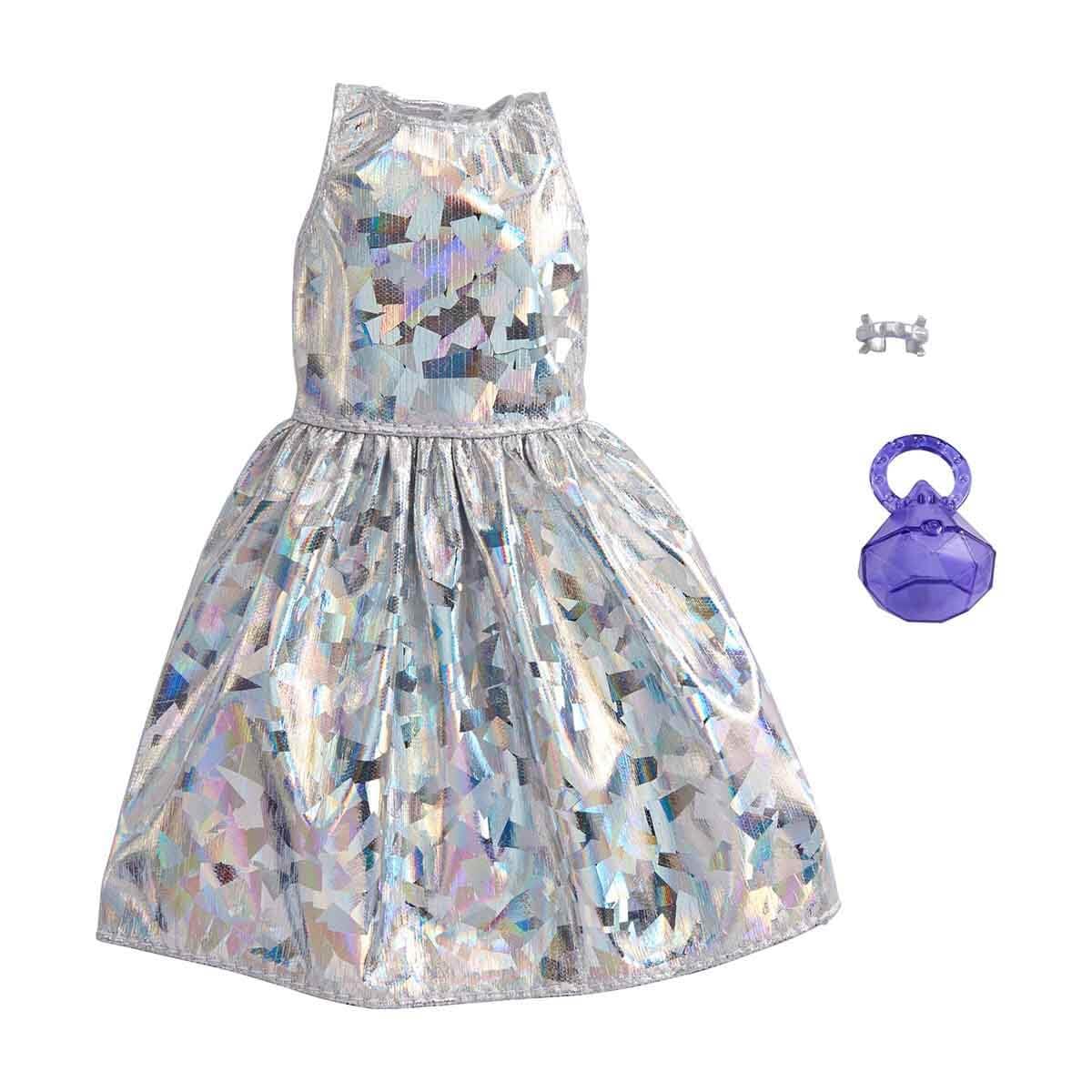 Barbie Mattel Fashion Pack with Diamond Glitter Dress GWC27/GRC02