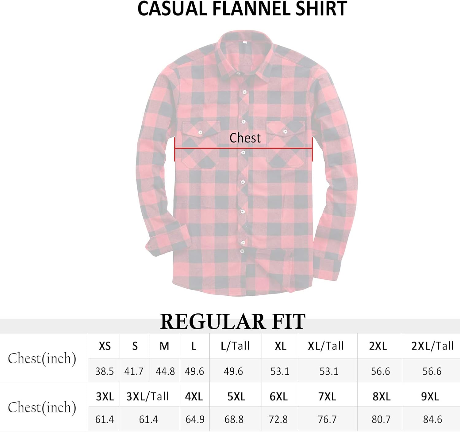 Alimens & Gentle Men's Button Down Regular Fit Long Sleeve Plaid Flannel Casual Shirts: Clothing