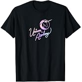Unicorn Academy Nouveau Magic Graphic Front and Back Print T-Shirt