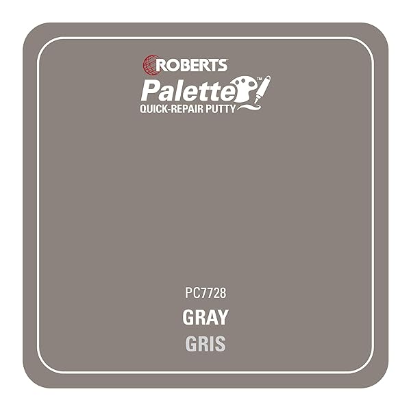 ROBERTS PALETTE QUICK-REPAIR PUTTY FOR WOOD, LAMINATE & VINYL – GRAY