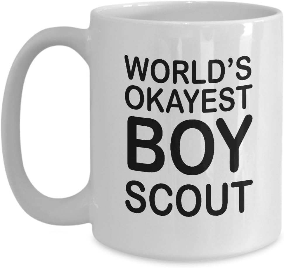 Boy Scout Coffee Mug World's Okayest Boy Scout Boy