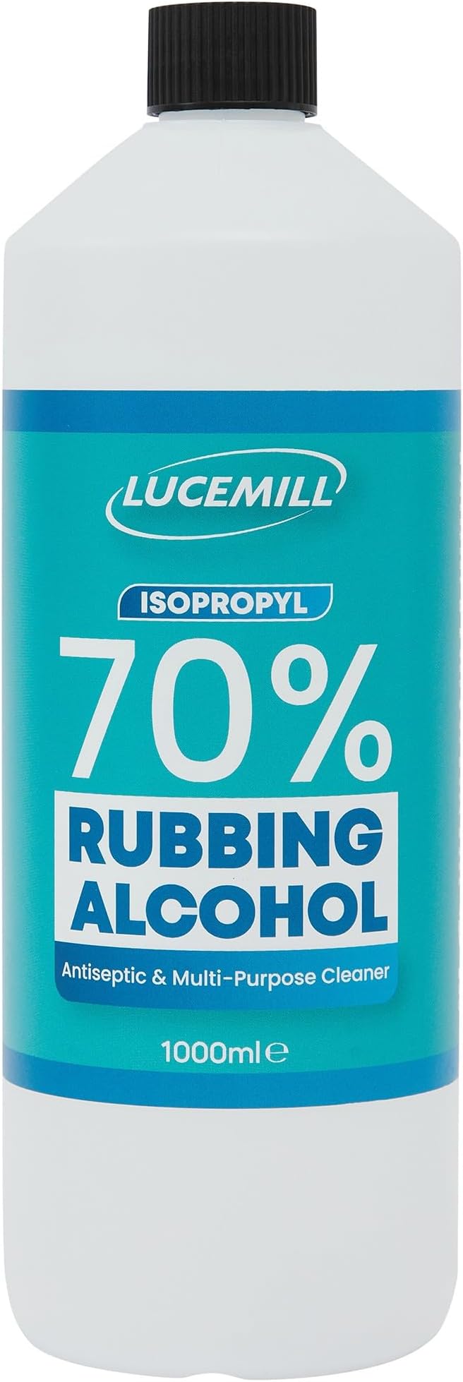 Lucemill 70% Rubbing Alcohol Isopropyl 1 Litre with Atomiser