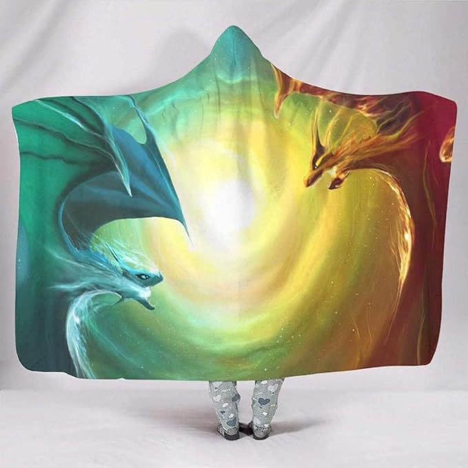 Amazon.de: DWgatan Wandbehang, Warme und Elegante Kapuzendecken Ice