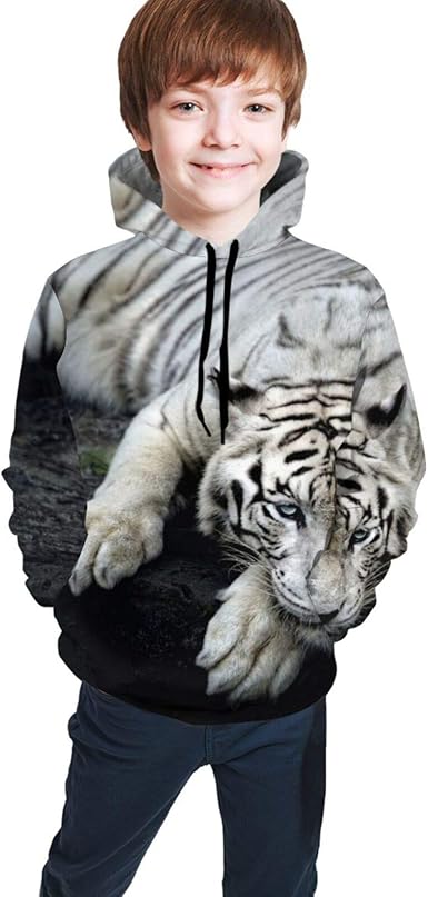white tiger hoodies