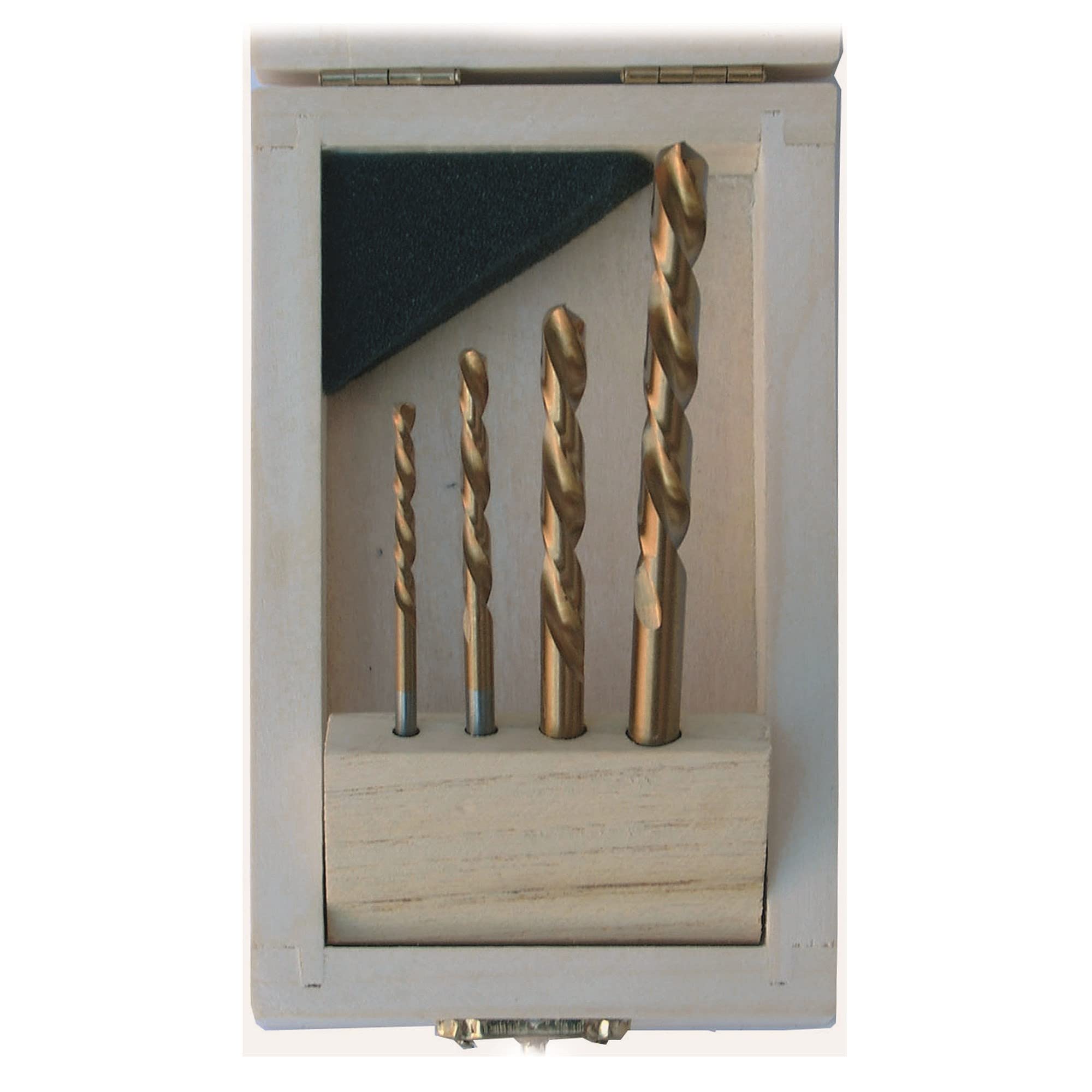 BGS 2726 | Drill Set | HSS | left cutting | 4 pcs.