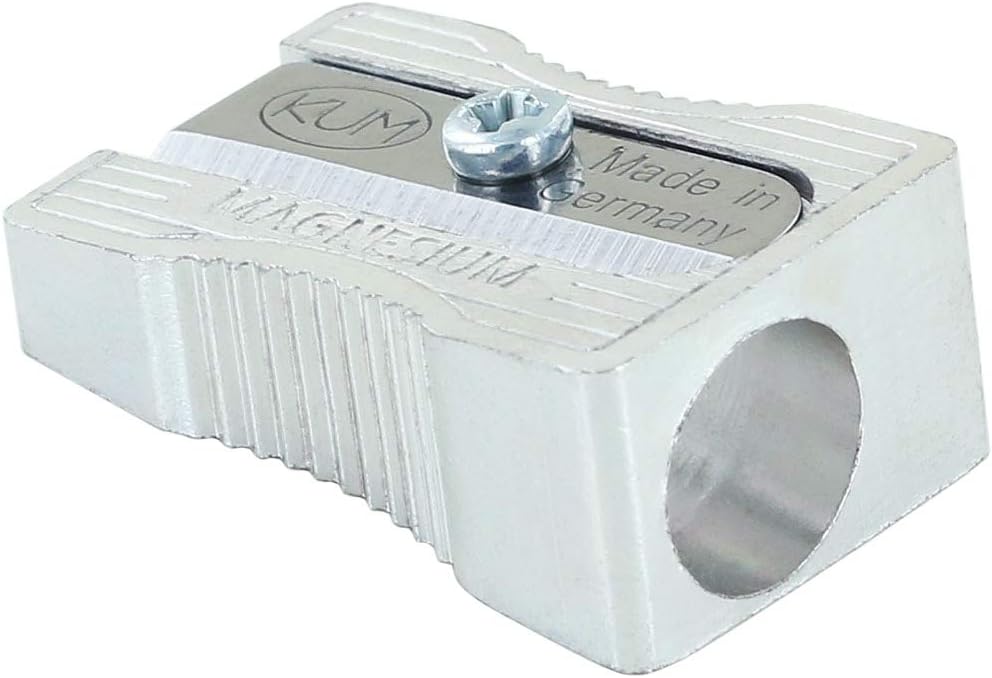 Kum az104.01.19 M 400 1 K from Magnesium Pencil Sharpener Wedge Shape, Pack of 1, Silver