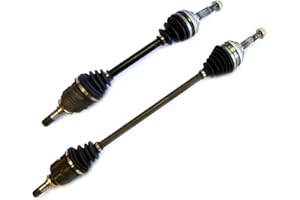 DRIVE TECH AMERICA DTA DT1878387841-2 Front CV Axles Compatible with 1993-2002 Toyota Corolla, Geo Prizm, 1990-1993 Toyota Celica 1.8L ST Model with Manual Trans Only