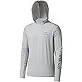 BASSDASH UPF 50+ Men’s UV Sun Protection Long Sleeve Performance Fishing Hoodie Hooded Shirts