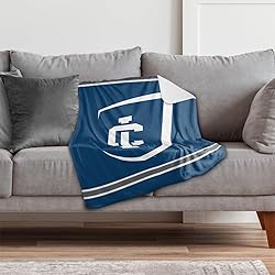 Ithaca College Bombers Primary Logo Stripes Sherpa
