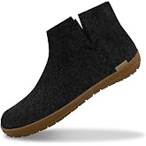 Glerups 100% quality wool mix Boot Slipper with rubber sole - Unisex | The Boot Rubber Slipper
