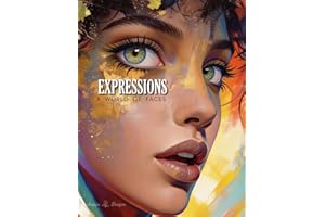 Expressions: A World of Faces: Creative Cut & Collage Ephemera Book for Art Journaling, Junk Journaling, Scrapbooking, Mixed 