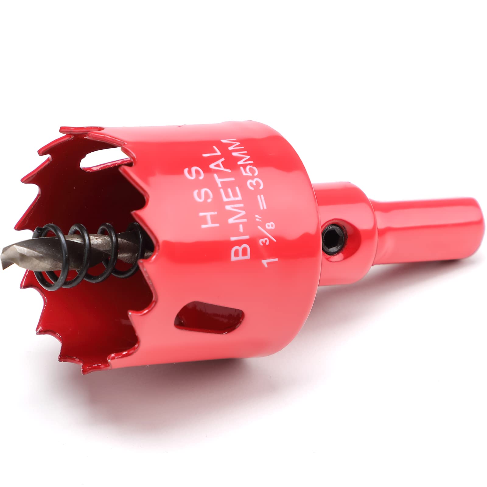 35mm Hole Saws Cutter, HSS Bi-Metal Drill Bit for Wood, Plastic, UPVC, Fiberglass and Plasterboard — image 1
