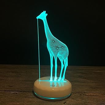 Lozse Illusion 3d Lampe Lampe Girafe Telecommande 7 Couleur Changer Lumiere Visual Touch Led Veilleuse Amazon Fr Luminaires Et Eclairage Lozse Illusion 3d Lampe Lampe Girafe Telecommande 7 Couleur Changer Lumiere Visual Touch Led Veilleuse Amazon Fr Luminaires Et Eclairage