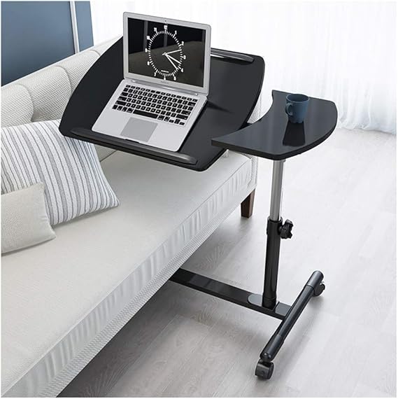 Foldable Laptop Stand Days Overbed Table with Castors
