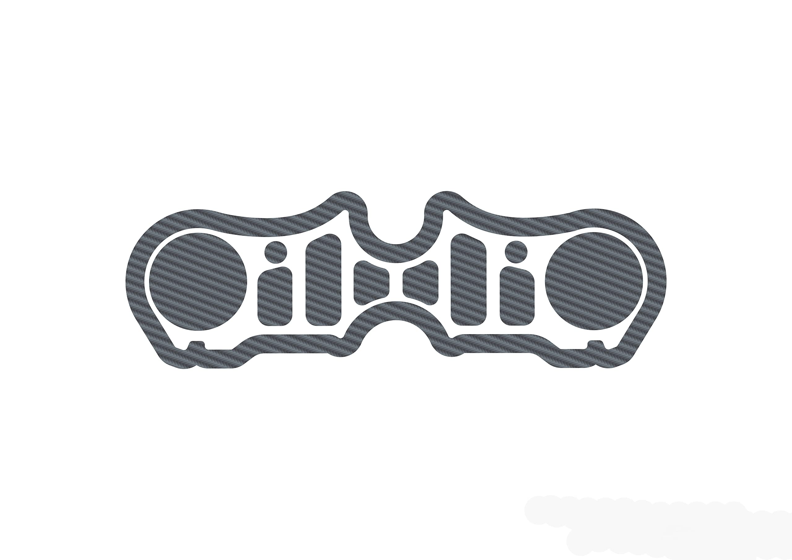 Puig 21253C Yoke Protector X-Treme Carbon Look