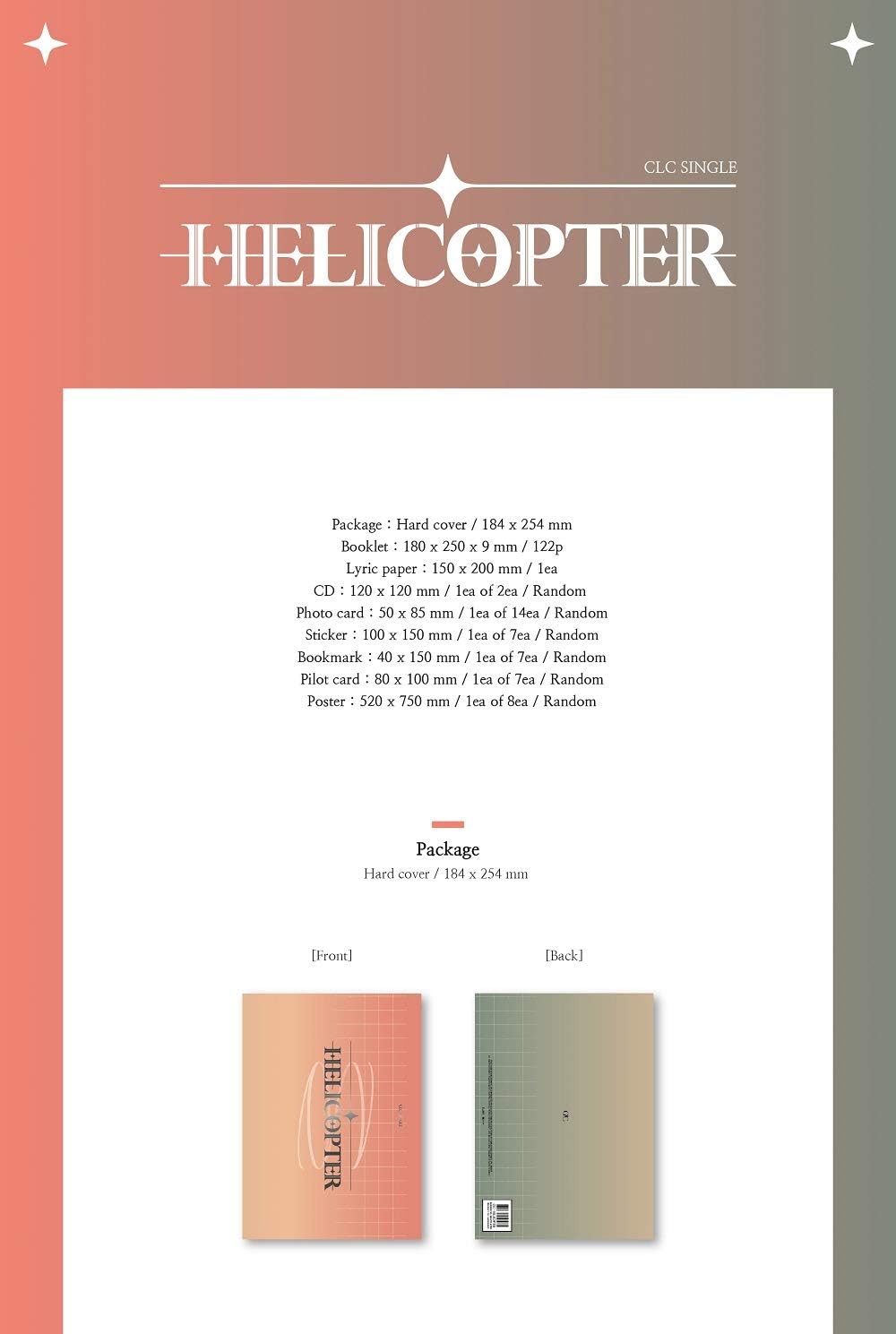 CLC - Helicopter Album+Folded Poster, Medium - Image 3