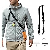 EAWEAW Phone Lanyard Crossbody, Adjustable Crossbody Phone Strap for Travel & Outdoor, Heavy Duty Phone Leash Compatible with iPhone & Android