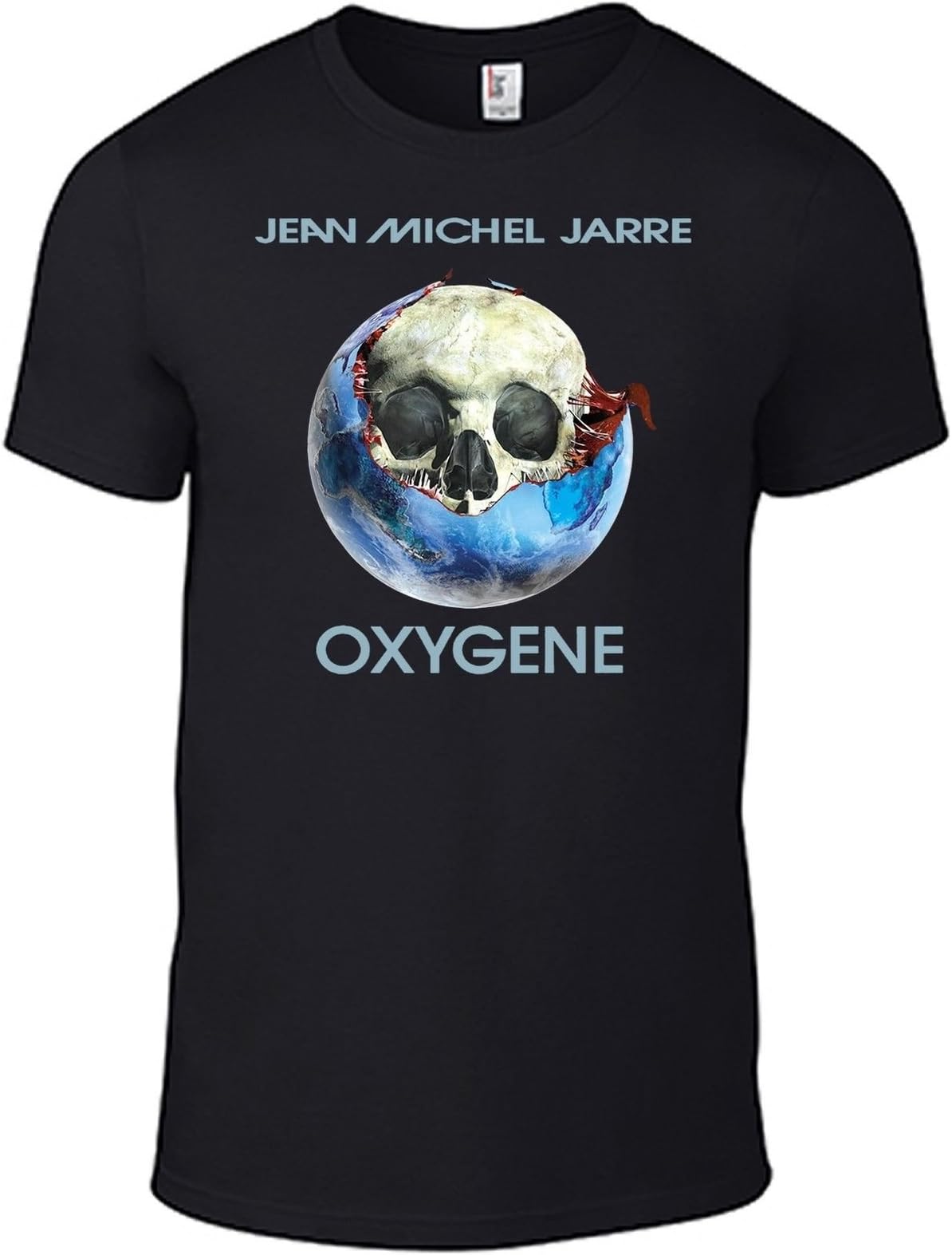 JEAN MICHEL JARRE Oxygene CD T Shirt - ALL SIZES Mens / Unisex Band Tee in Black (XL)