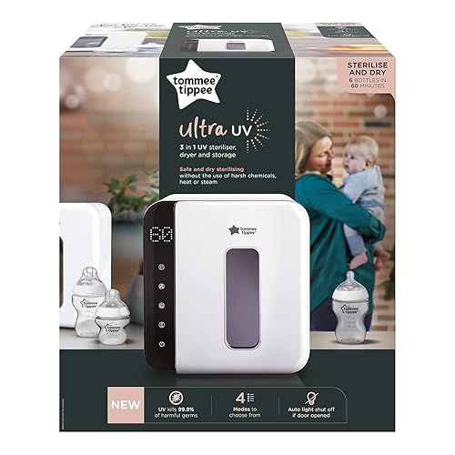 Tommee Tippee UV 3-in-1 Sterilizer and Dryer for Baby Bottles and