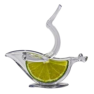 Press Art Lemon & Lime Squeezers - Keeps Seeds From Falling Out - Dishwasher Safe - 1ct Box - Restaurantware