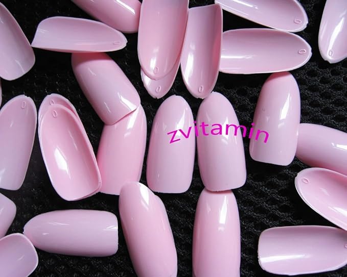 500 Faux Ongles Nail Art French Tiips Complète Rond