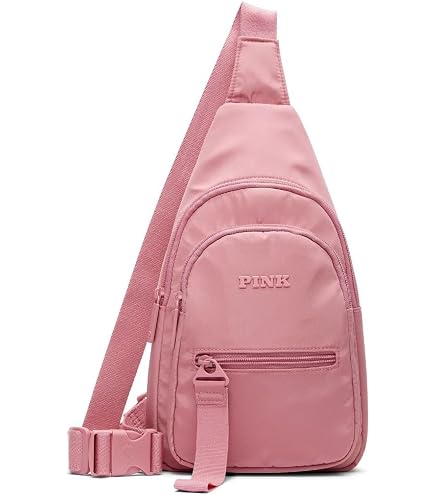 PINK NYLON CARGO BACKPACK VICTORIA main image 4