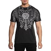 Affliction Men's Core T-Shirt, Short Sleeve, Graphic Print Design T-Shirts