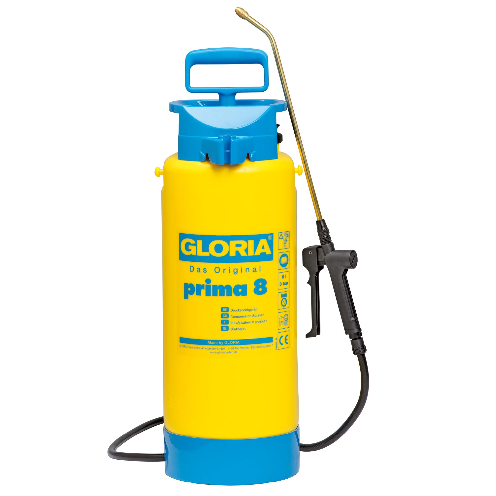 Gloria 8 Pressure Sprayer Prima