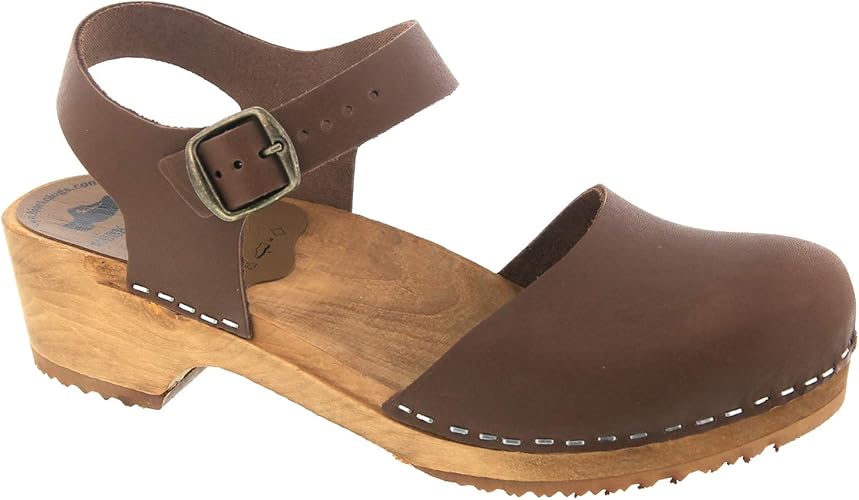 Amazon Com Bjork Alma Swedish Wood Clog Sandals Mules Clogs