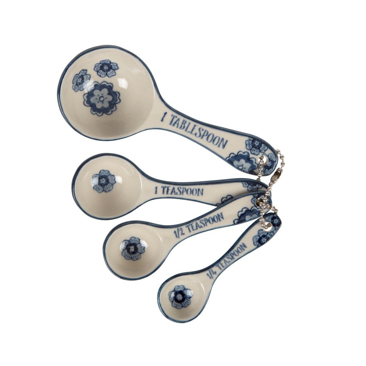 Sass & Belle Blue Willow Floral Measuring Spoons